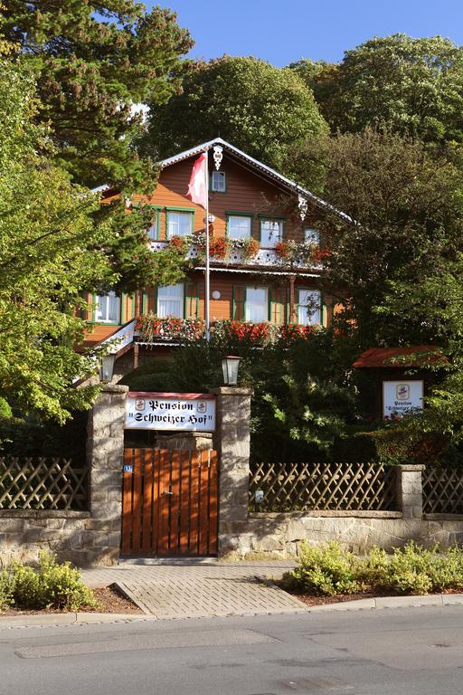 Pension Schweizer Hof Вернігероде Екстер'єр фото